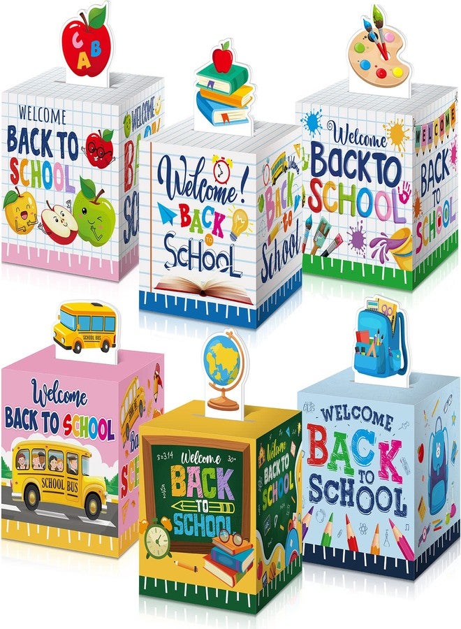 PerKoop 24 Pieces Back to School Candy Boxes First Day of School Party Favor Gift Boxes for Classroom New Semester Favors Kids Birthday Party Supplies - Image 1